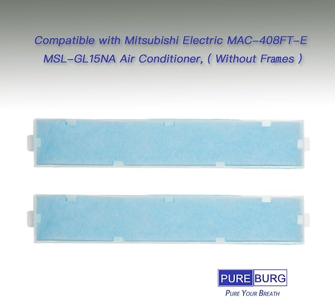PUREBURG 10-Pack MAC-408FT-E Replacement Filter Compatible - Image 2