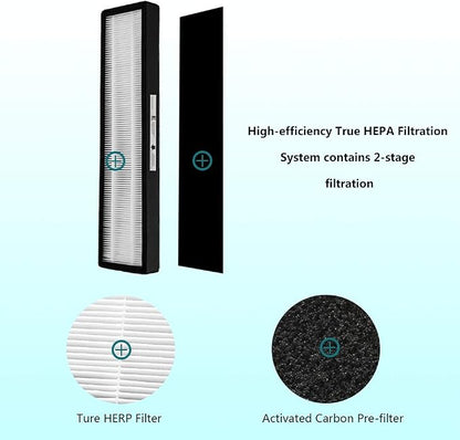 True HEPA Replacement Filter E Size, Compatible - Image 3
