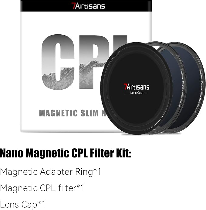 7artisans Nano Magnetic Filter UV Filter ND Light Reduction Filter/CPL - Image 6