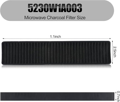 3 Pack Grease Filter & Charcoal Filters Set - Image 3
