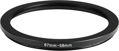 67-58mm Metal Step-Up/Down Ring Adapter Compatible - Image 2