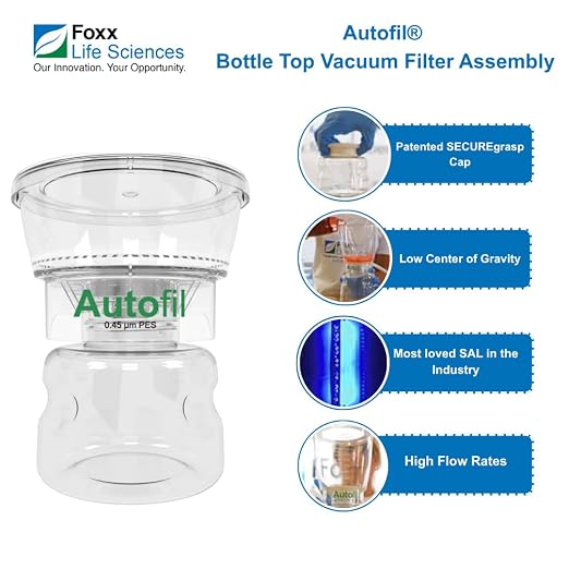 Foxx Life Sciences 1141-RLS Autofil Sterile Disposable Vacuum Filter Units - Image 3
