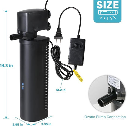 TARARIUM 600GPH Cold Plunge Small Pool Filter - Image 7