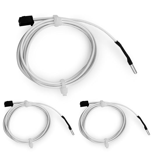 3Pcs 3D Printer HT-NTC100K Thermistor, Ender 3 Thermistor Upgrade NTC 100K 3950 - Image 2