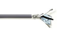 KWANGIL 2C 14AWG AMESB Shielded Cable Wire (UL2464) - Flexible Str TC, PVC Ins, OS+Drain+TC BRD, PVC JKT for CNC Machine, Stepper Motor, VFD Spindle (Gray 25FT)