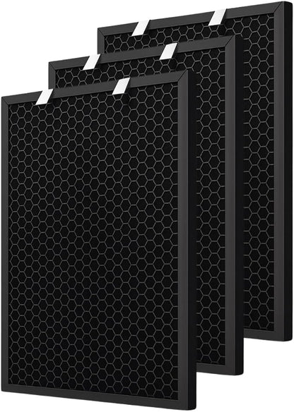Nispira Activated Carbon Pre Filter Replacement, 3 Pack, Compatible by Nispira