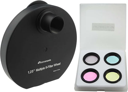 Astromania 1.25" Multiple 9-Position Filter Wheel - Image 6