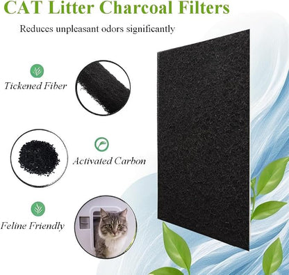 6 Pack Carbon Filters Compatible - Image 2