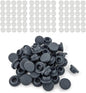 100PCS Self Healing Injection Ports and 120PCS Synthetic Filter Stickers by NRAMOOS