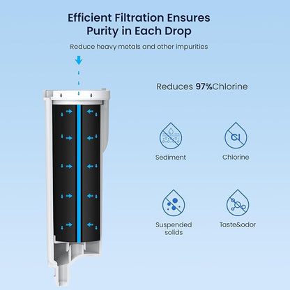 GLACIER FRESH Replacement for GE Profile Opal Ice Maker Filter, NSF 42 Certified - Image 3
