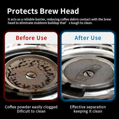 watchget 53mm Espresso Puck Screen Reusable Mesh Coffee Filter 0.8mm Thickness - Image 6