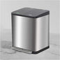 Trash Can Kitchen Large Capacity Foot-Operated Trash Can Double Three Bin by Unknown