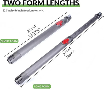 Vacuum Cleaner Extension Rod, Extension Pole Vacuum Cleaner Handle Extension - Image 3