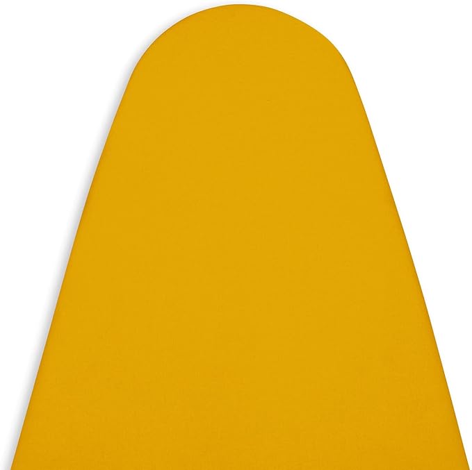Encasa XO Ironing Board Cover and Pad 42"x14" - 4mm Felt Medium Iron Board Cover with Padding - Heat Resistant, Stain-Safe Dye, Non Slip Elastic Bungee Cord Tightening Iron Table Cover Mango