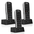 Intercoms Wireless for Home, 1 Mile Long Range for House Business Office, Handheld Room to Room Communication System, Rechargeable Loud & Clear 10-Channel Anti-Interference Intercom System