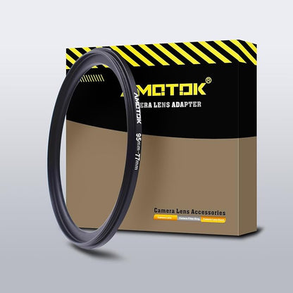 95mm Lens to 77mm Camera Lens Adapter, 95mm to 77mm Filter Step-Down Ring by AMOTOK