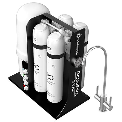 WINGSOL Integrated Reverse Osmosis Water Filter, NSF/ANSI 42/53/58, Dual Outlet by WINGSOL