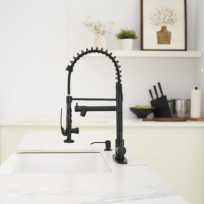 Fapully Commercial Pull Down Kitchen Sink Faucet - Image 8