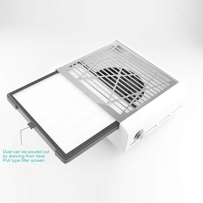 2pcs 17.5 x 18cm Nail Dust Collector Filter, Nail Dust Extractor Filter - Image 4