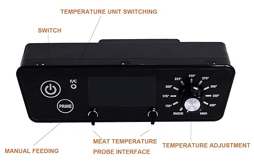 Pit Boss Control Board, Digital Thermostat Controller Kit Replacement for Pit BOSS 4 Series Vertical Pellet Smoker