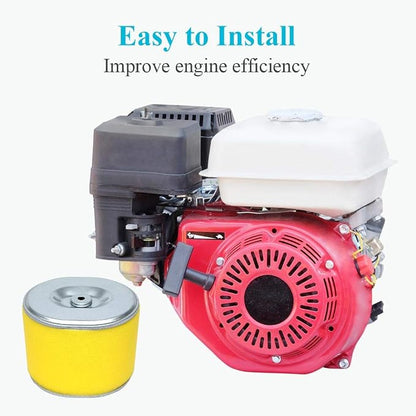 HOODELL 3 Pack Air Filter Fit for Honda GX390 13HP GX340 11HP Engine Pressure - Image 3