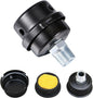 1/2" Thread Male Thread Diameter 20mm Air Compressor Silencer Filter, Thread by ZHONGAN