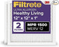 Filtrete 12x12x1 AC Furnace Air Filter, MERV 12, MPR 1500, CERTIFIED asthma & by Filtrete