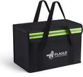 FLASLD Large Fireproof Lipo Bag for 100Ah Lithium Battery Storage and Charging, 14 x 7.8 x 9.5in Waterproof Box for Documents and Valuables
