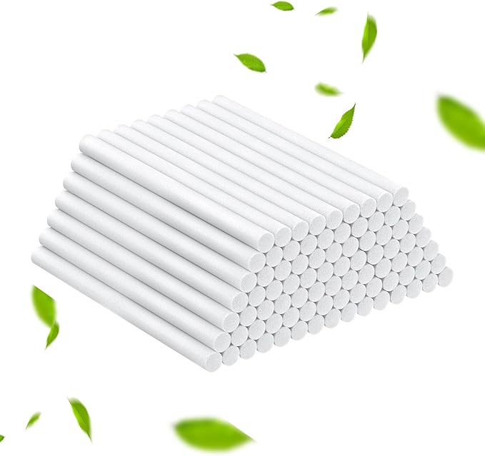 Pawfly 80 Pcs Humidifier Sticks, 4 Inch Mini Humidifier Filter Replacement Wicks by Pawfly