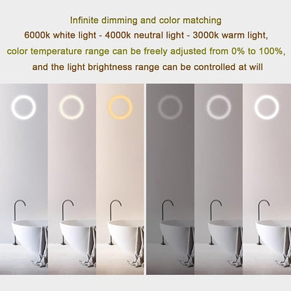 Smart Illuminated LED Bathroom Mirror，Bathroom Mirror - Image 3