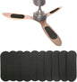 10 Pack Ceiling Fan Filters, Activated Coconut Charcoal Fan Blade Air Purifier by Cizenal