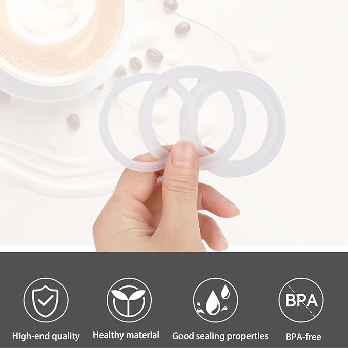 2Pcs Filter with 3Pcs Silicone Gasket Seals - Image 6
