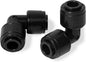 30 Pack Quick Connect 1/4" Drip Irrigation Elbow Coupling Connector, Universal by WelcometoSpalolen
