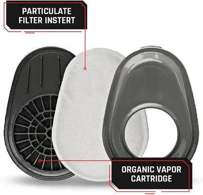 P-A-3 Organic Vapor & Particulate Filter Cartridge A1P2 - Image 3