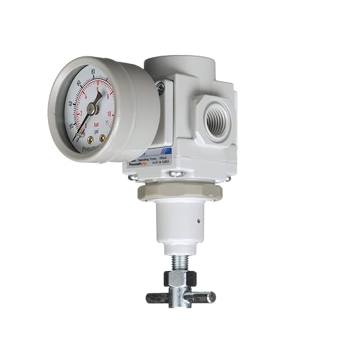 PneumaticPlus SAR200T-N02BG Compressed Air Pressure Regulator 1/4" NPT - Image 3