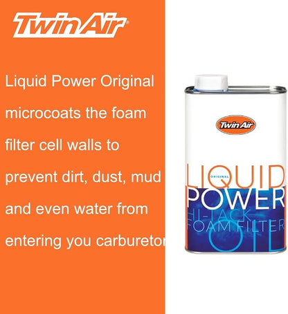 Liquid Power Air Filter Oil - Image 6
