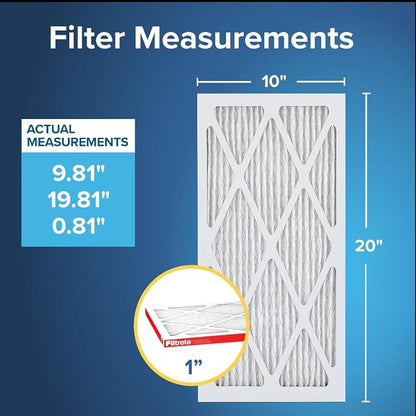 Filtrete 10x20x1 AC Furnace Air Filter, MERV 11, MPR 1000, Micro Allergen - Image 2