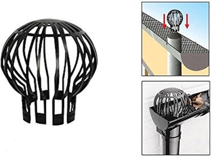 SagaSave Down Pipe, Roof Gutter Balloon Guard Filter Strainer, Plastic Downpipe - Image 3