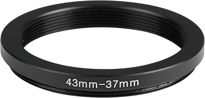 43-37mm Metal Step-Down Ring Adapter Compatible - Image 2