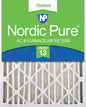 Nordic Pure 20x25x4 Pleated MERV 13 Air Filter 1 Pack by NordicPure