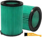 2 Pack VF6000 5-Layer Pleated Replacement Vacuum Filter Compatible by ANBOO