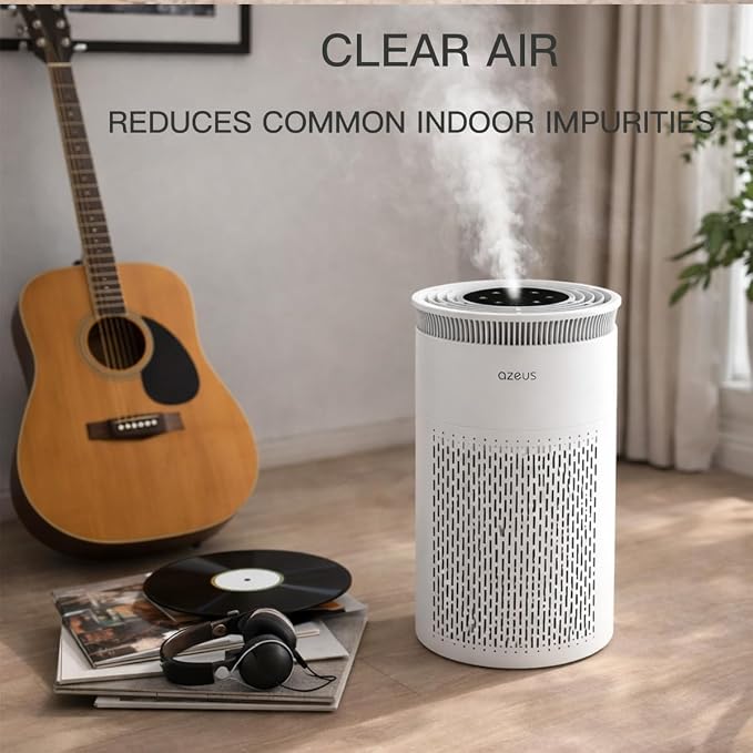 True HEPA Air Purifier 3-Stage Filtration System, 360° Air Intake, Ultra-Quiet - Image 5