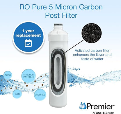 Watts Premier 1R-1Y-1B-1G RO-Pure Push Button Replacement Filter Kit - Image 7