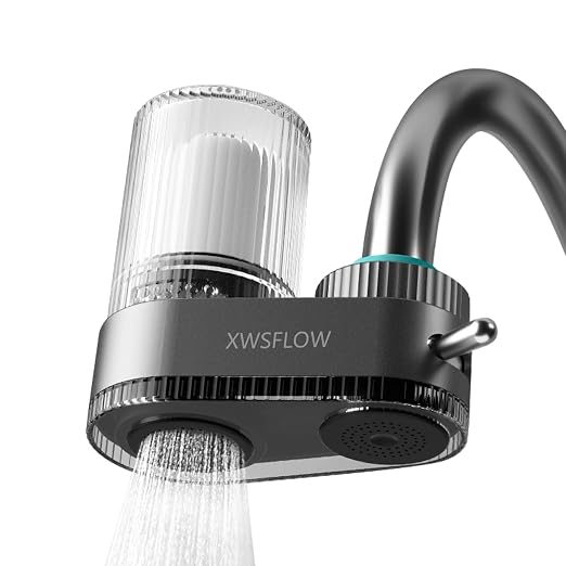Sinks-Mounted faucetfilterefficientwaterpurificationsystemeffectivelyremovesunpl by Unknown