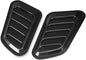 2Pcs ABS Car Air Flow Intake Hood Scoop Vent Bonnet Cover Universal DIY by Unknown