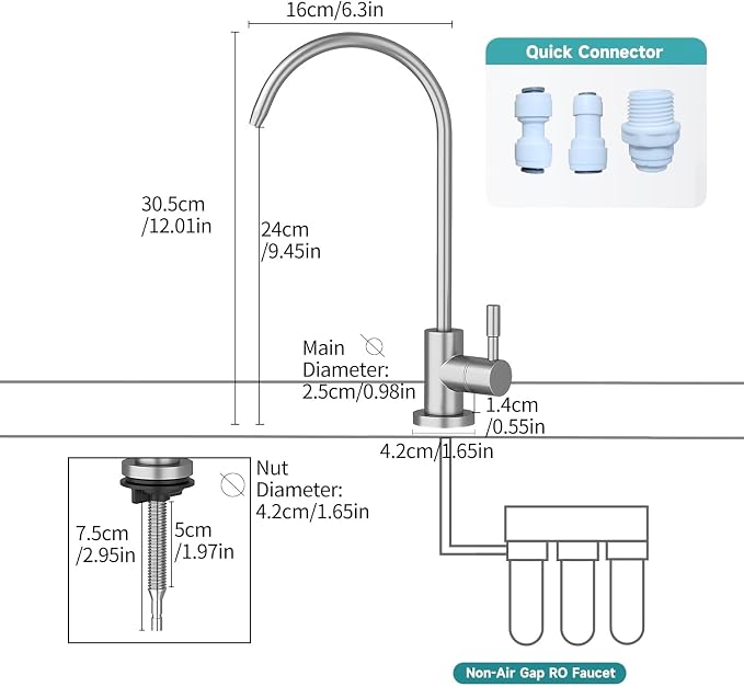 Kitchen Sink Faucet with Pull - Image 2
