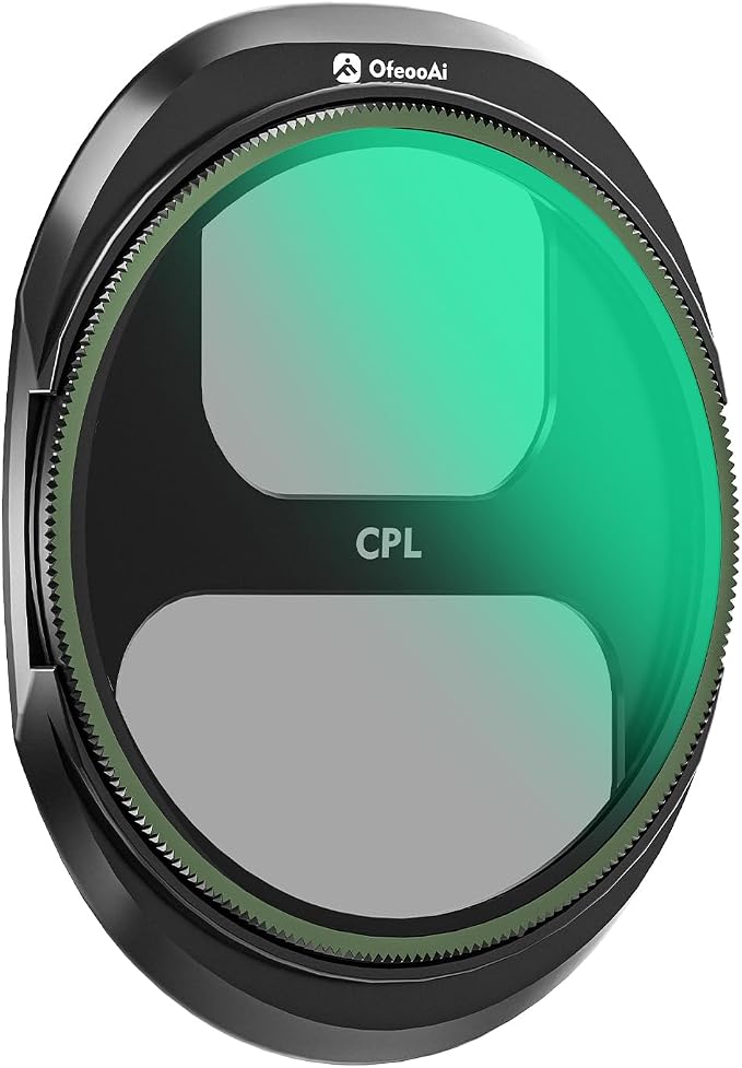 CPL Filter for DJI Mavic 4 Pro, Circular Polarizer Lens Eliminates Glare & by OfeooAi