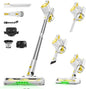Cordless Vacuum Cleaner for Home, Powerful Stick Vacuum by HONKIOfficial