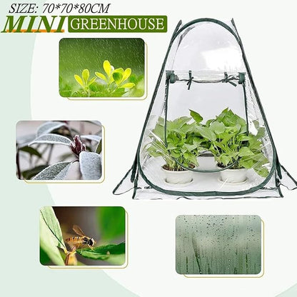 Weatherproof Portable Greenhouse Optimal Plant Growth - Image 8
