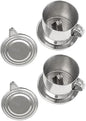 2 Sets Vietnamese Coffee Filter Stainless Steel Coffee Pot Drip Infuse Cup by Unknown